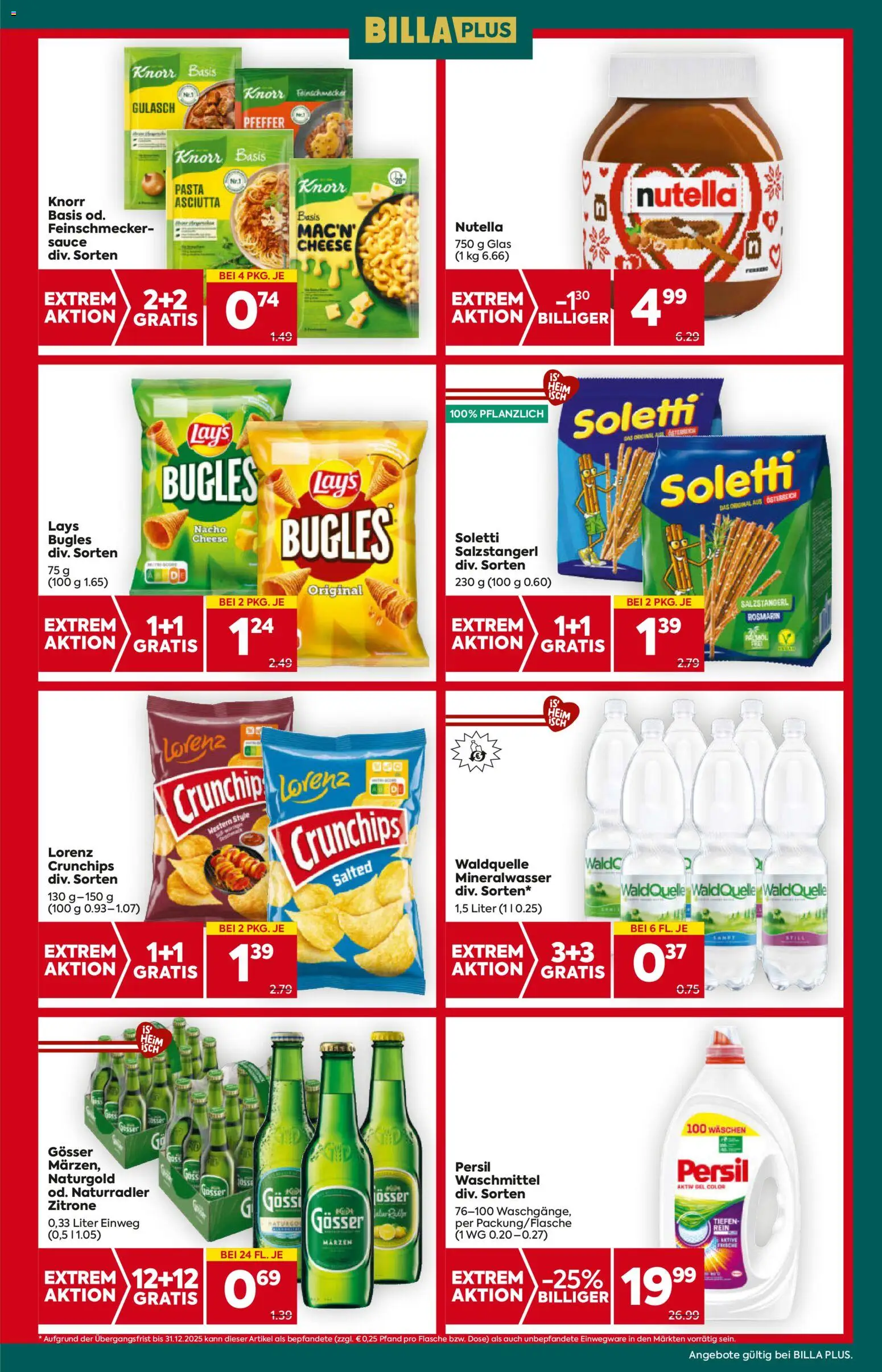 Billa Plus Flugblatt - Kärnten gültig ab 27.11.2025 | Seite: 9 | Produkte: Pasta, Pfeffer, Zitrone, Waschmittel