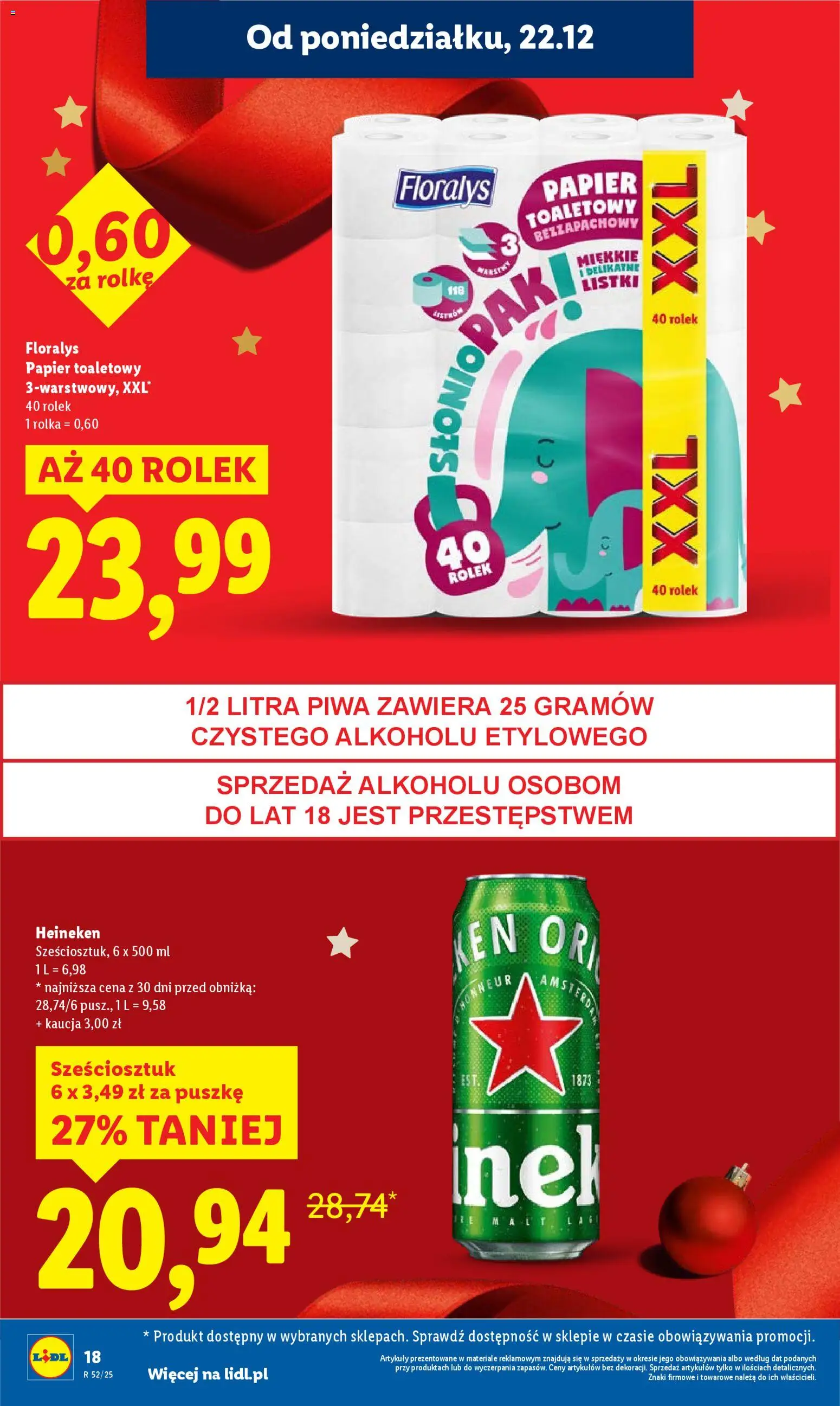 Lidl Gazetka od 22.12.2025 | Strona: 18