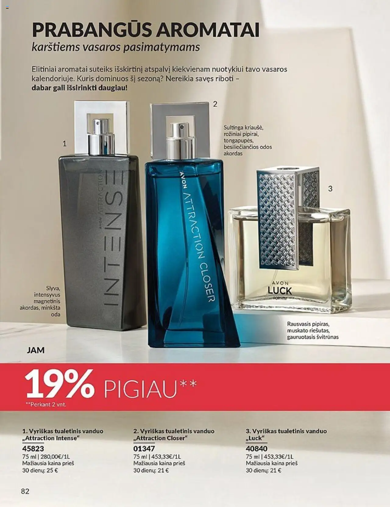 AVON leidinys│galioja nuo 01.07.2025 | Puslapis: 82 | Prekių: Tualetinis vanduo