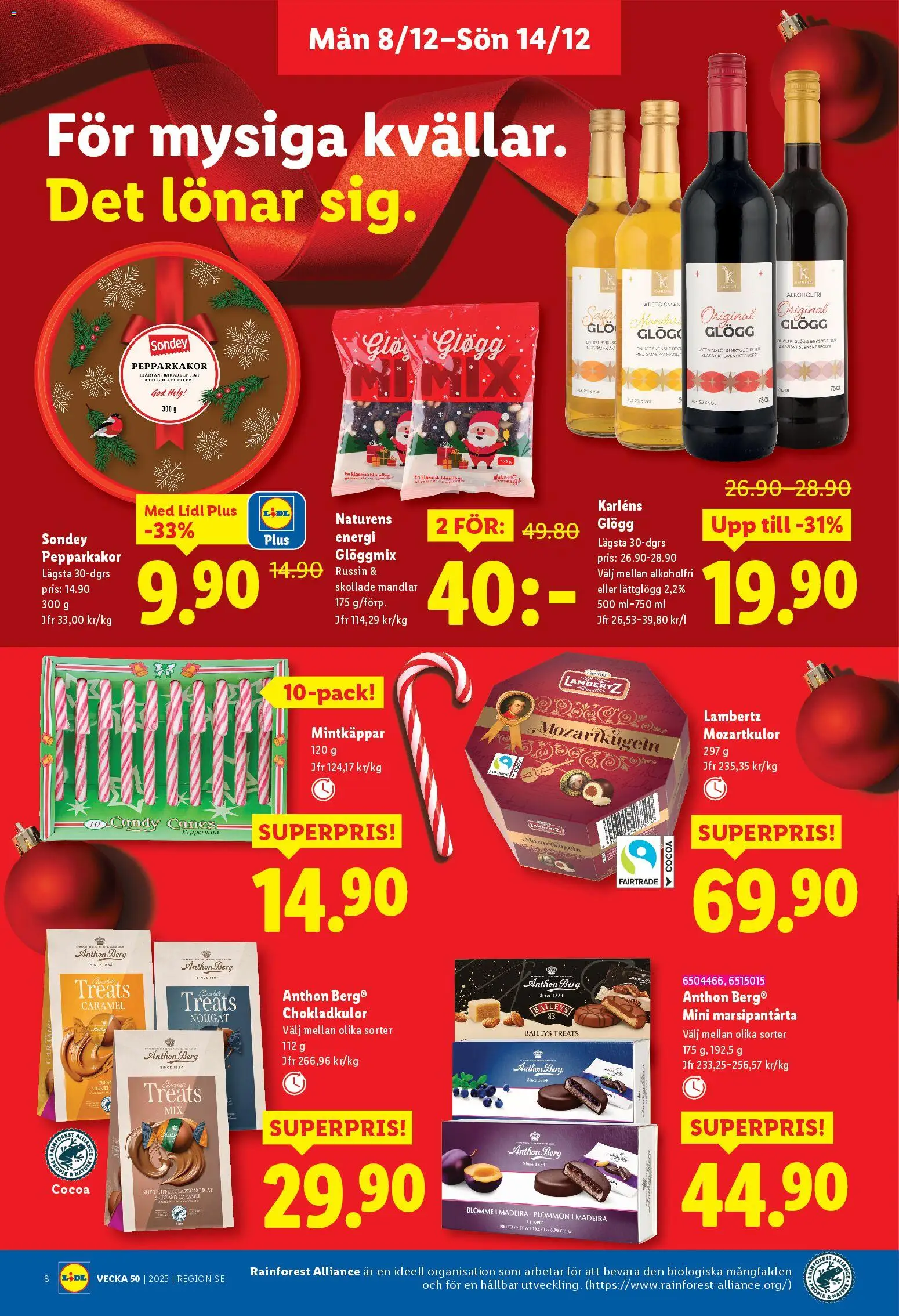 Lidl reklamblad aktuell från 08.12.2025 | Sida: 8