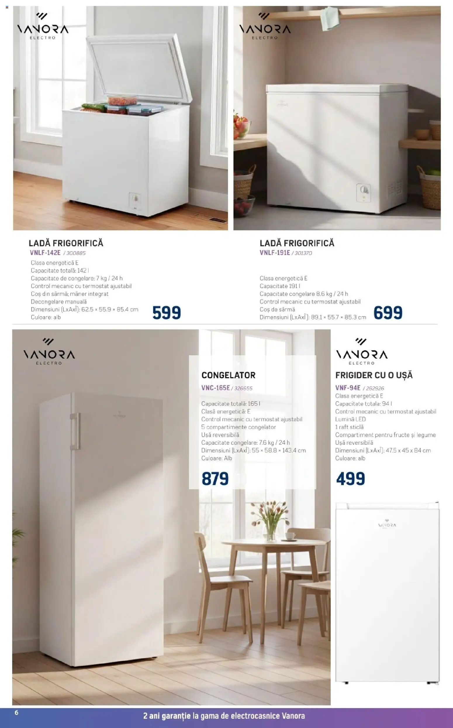 Noul catalog Selgros – valabil de la 03.04.2026 | Pagină: 6 | Produse: Frigider, Coș, Babak, Ușă