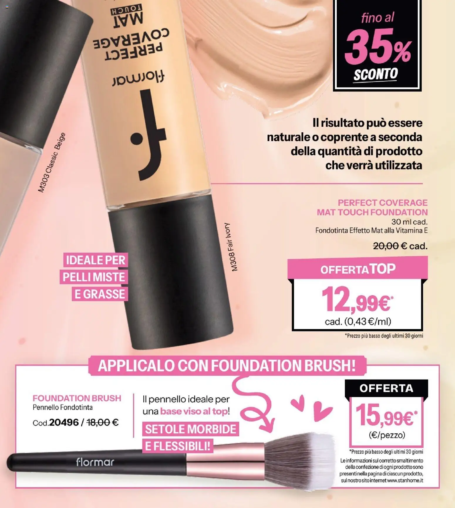Volantino Stanhome del 08.01.2026 | Pagina: 47 | Prodotti: Fondotinta, Top, Pennello