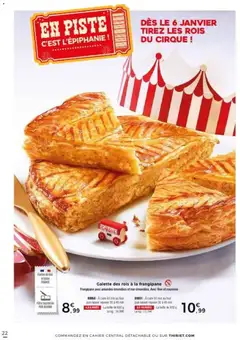 Thiriet - Prévisualisation de Thiriet Catalogue livraison à domicile  valide à partir de 01.01.2026 | Page: 22 | Produits: Galette des rois, Four, Galette des rois a la frangipane, Amandes