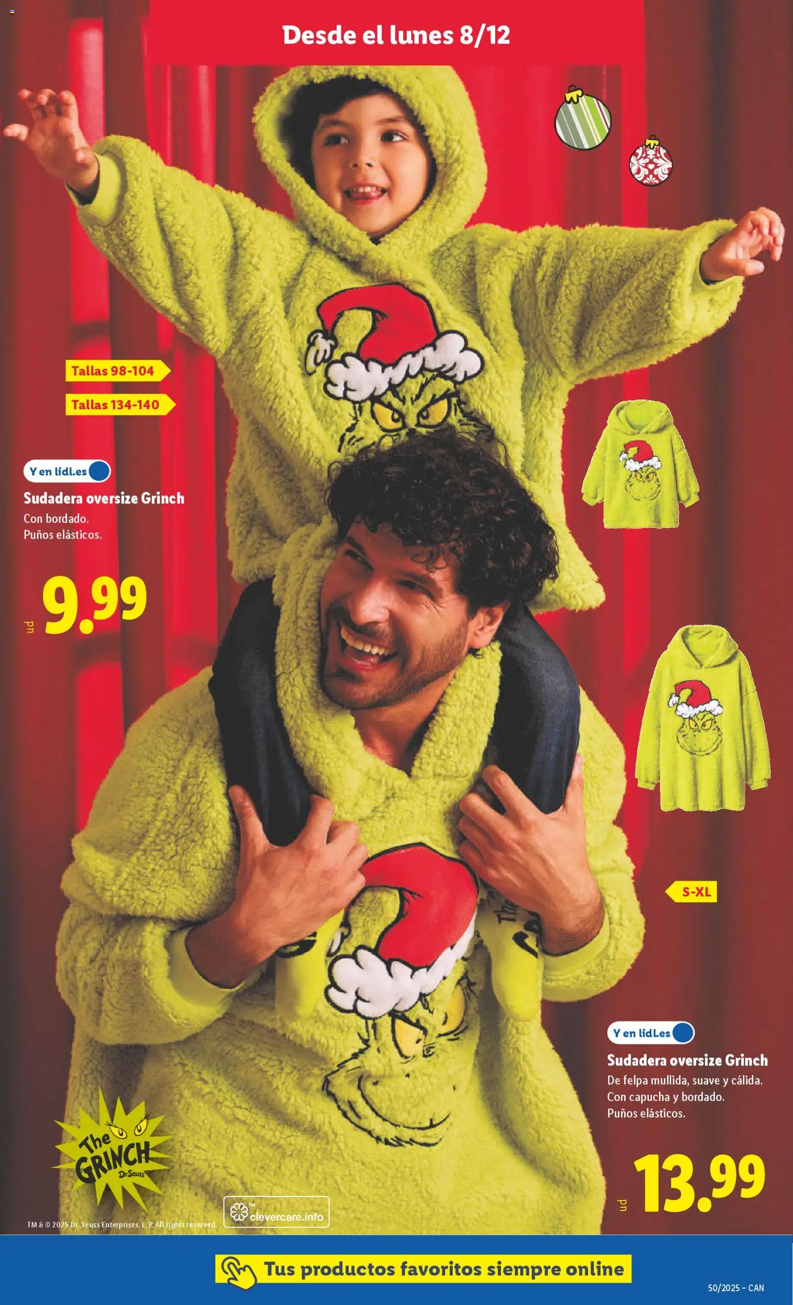 Lidl - Canarias │ válido desde el 08.12.2025 | Página: 19 | Productos: Sudadera