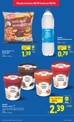 Vista previa Harvest Basket Patatas gajo, Patatas gajo válido desde el 20.10.2025 | Página: 19 | Productos: Aceite, Chocolate, Helado