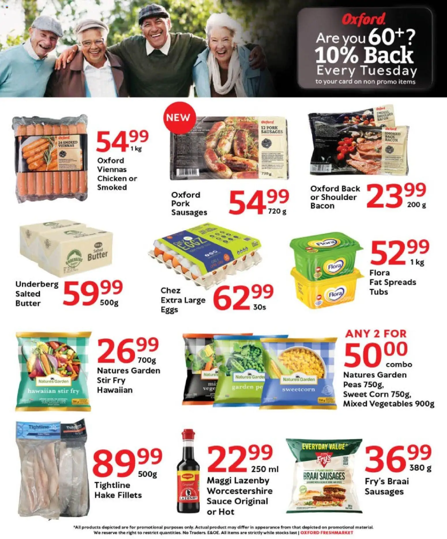 New Oxford Freshmarket catalogue – valid from 03.11.2025 | Page: 5 | Products: Corn, Eggs, Vegetables, Fry's