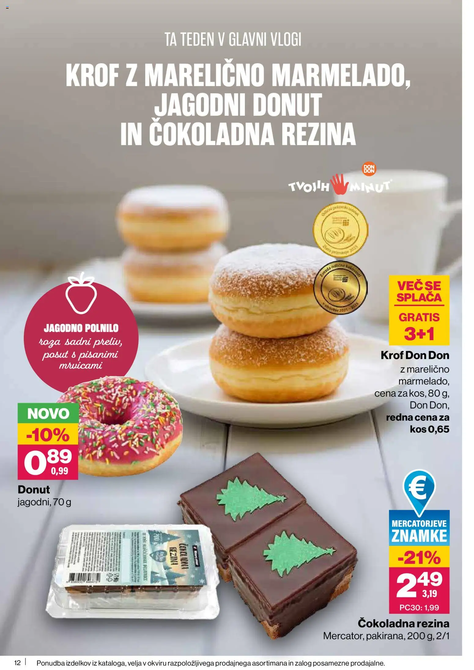 Novi Mercator katalog ponudbe – veljaven od 29.01.2026 | Stran: 12 | Izdelki: Kos