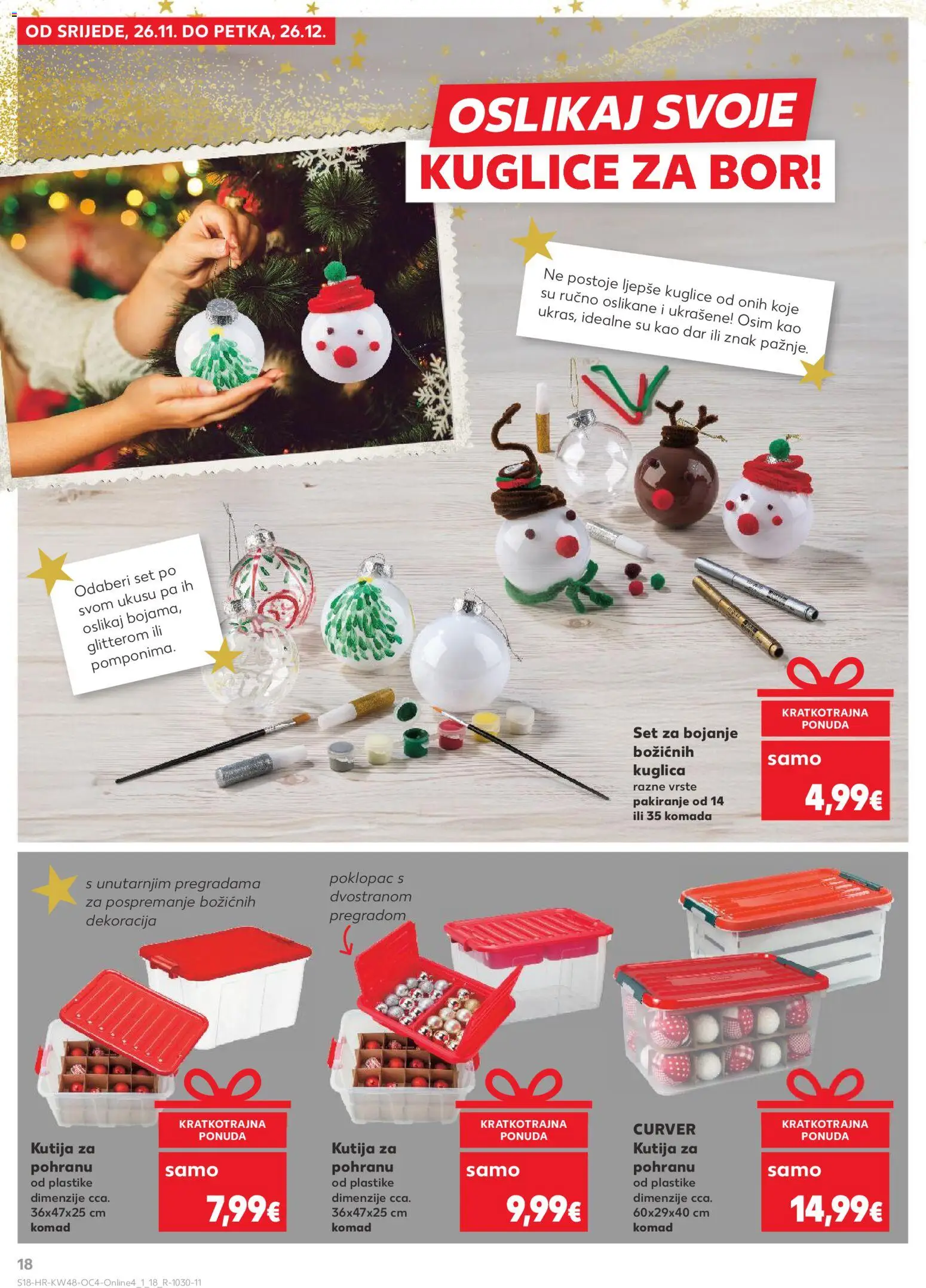 Kaufland katalog | vrijedi od 26.11.2025 | Stranica: 18 | Proizvodi: Kutija