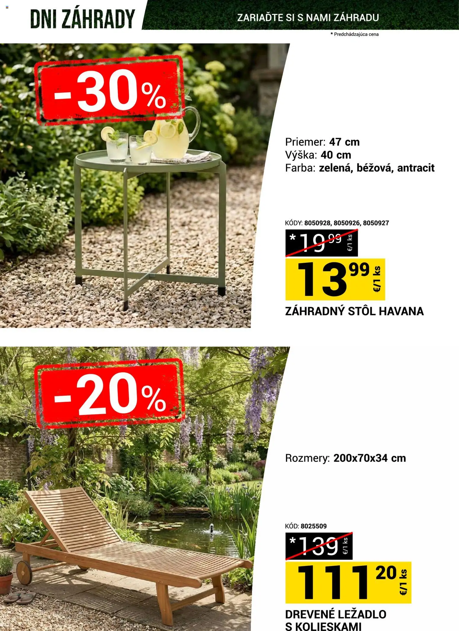 Nové Merkury Market akcie – leták je platný od 18.04.2026 | Strana: 12 | Produkty: Stôl, Záhradný stôl