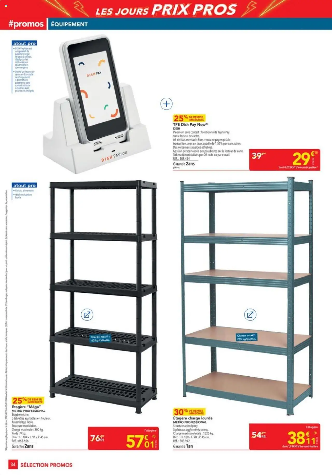  | Page: 34 | Produits: Poids, Étagère