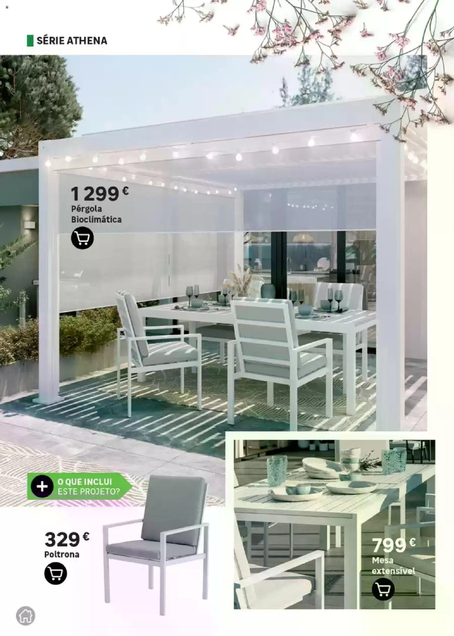 Leroy Merlin Catálogo Jardim │ válido de 12.03.2026 | Página: 22 | Produtos: Poltrona, Mesa