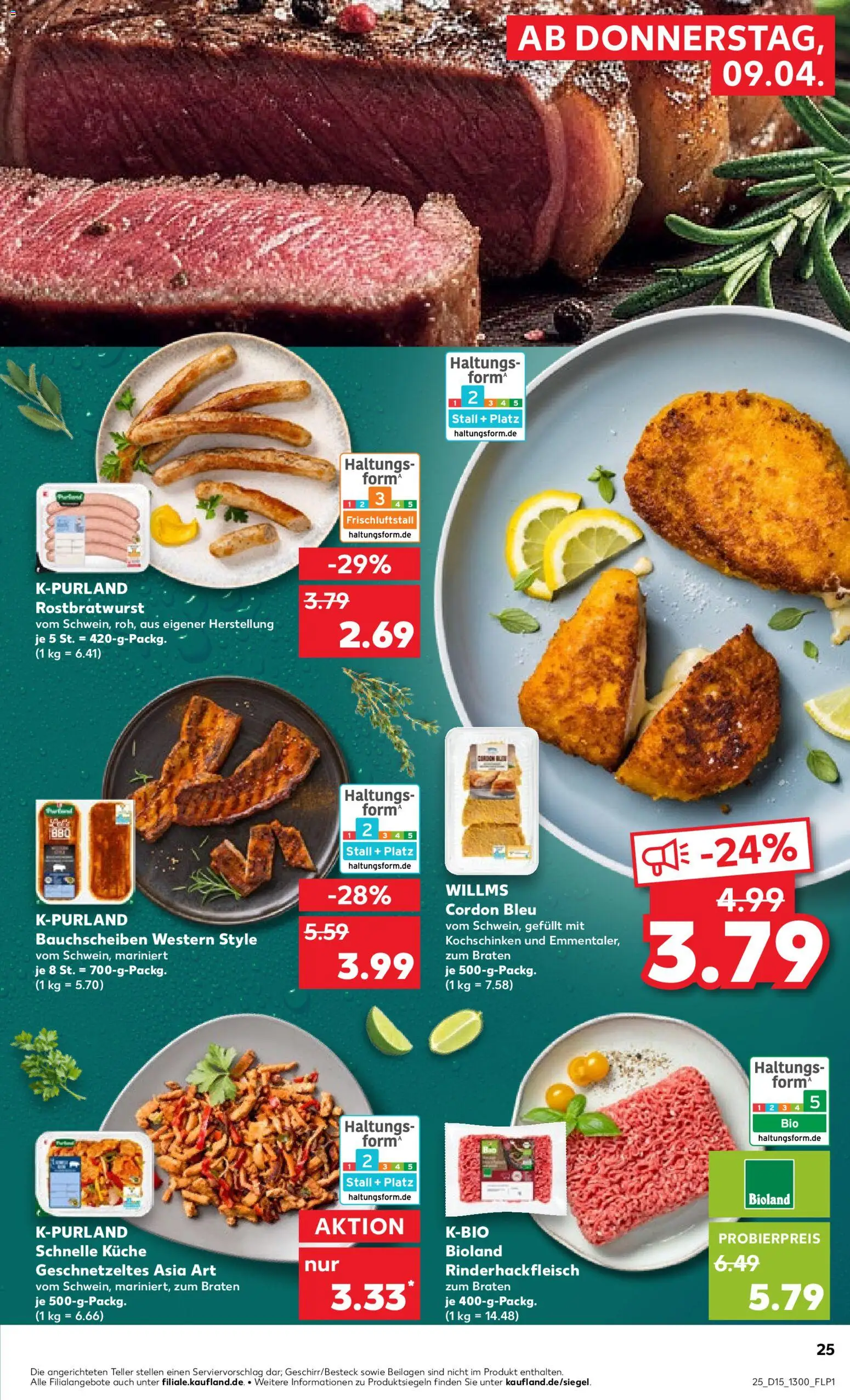 Kaufland Prospekt Köln	 – gültig ab 09.04.2026 | Seite: 25 | Produkte: Küche