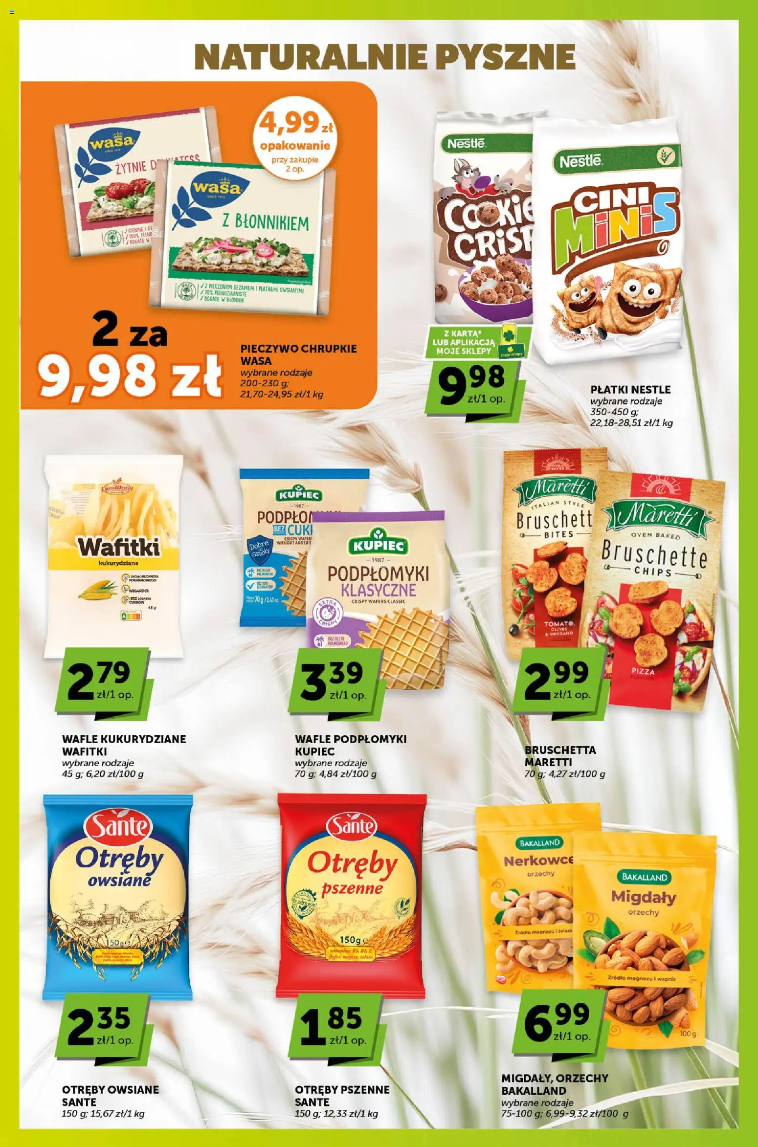 ABC gazetka - Sprawdź, co więcej od 23.04.2026 | Strona: 2 | Produkty: Oregano, Bruschetta, Otręby owsiane, Płatki