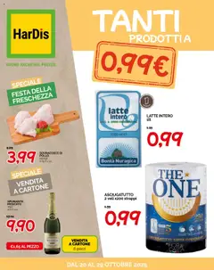 Anteprima del volantino Volantino HarDis valido a partire dal 20.10.2025