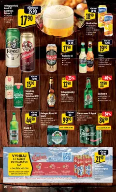 Náhled letáku Albert leták - Hypermarket od 14.01.2026 | Strana: 33 | Produkty: Starobrno, Staropramen, Pivo, Gambrinus