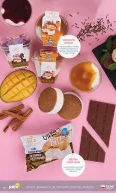 Lody śmietankowe, Lody śmietankowe w ciastku korzennym od 23.04.2025 | Strona: 12 | Produkty: Mango, Lody