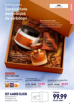 Ofertele Oriflame valabile de la 03.12.2025 | Pagină: 31 | Produse: Body, Cutie, Cremă, Cremă de corp