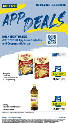 Metro App Deals ab 06.04.2026 gültig