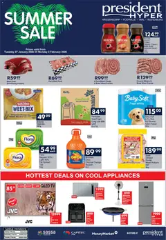 President Hyper specials catalogue – valid from 27.01.2026