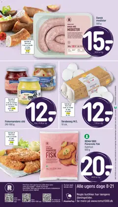 Panerede fisk, Dybfrost 500 g gyldig fra 22.03.2026 | Side: 20