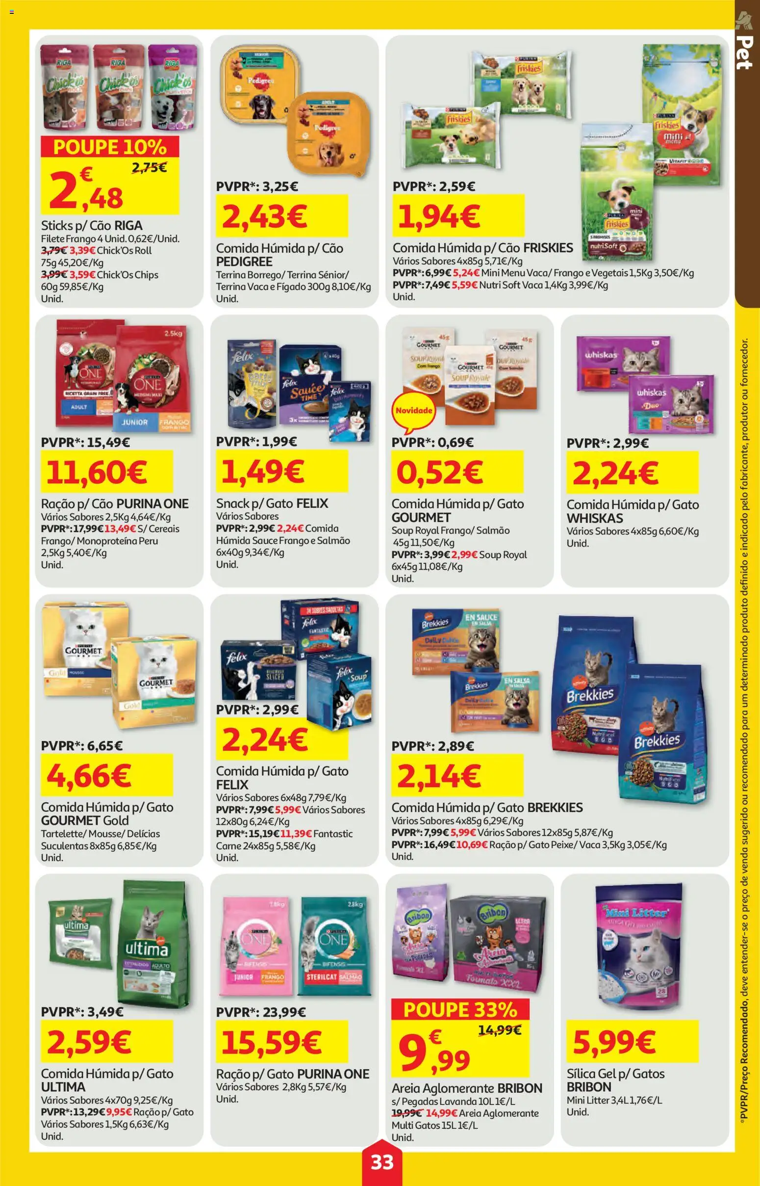 Auchan folheto │ válido de 05.02.2026 | Página: 33 | Produtos: Frango, Salmão, Carne, Cereais