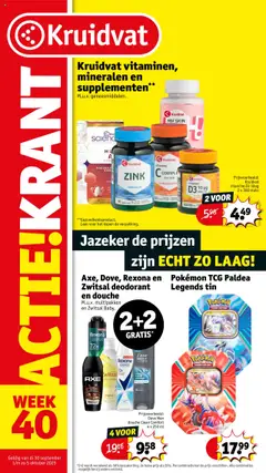 Kruidvat - Folder week 40 - Voorbeeld van een folder van Kruidvat, geldig van 30.09.2025