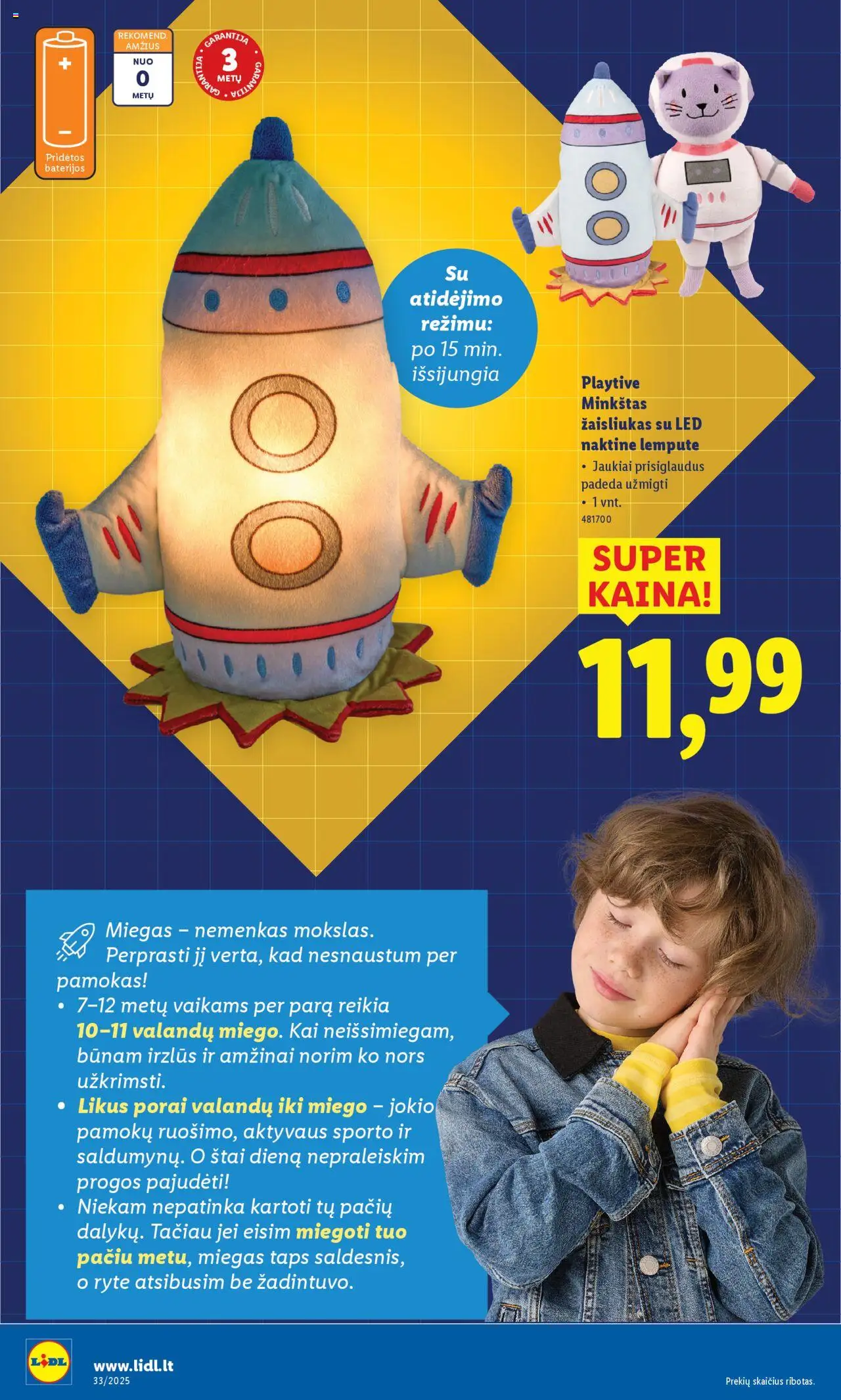 LIDL - Leidinys - Ne maisto prekių pasiūlymai│galioja nuo 11.08.2025 | Puslapis: 22