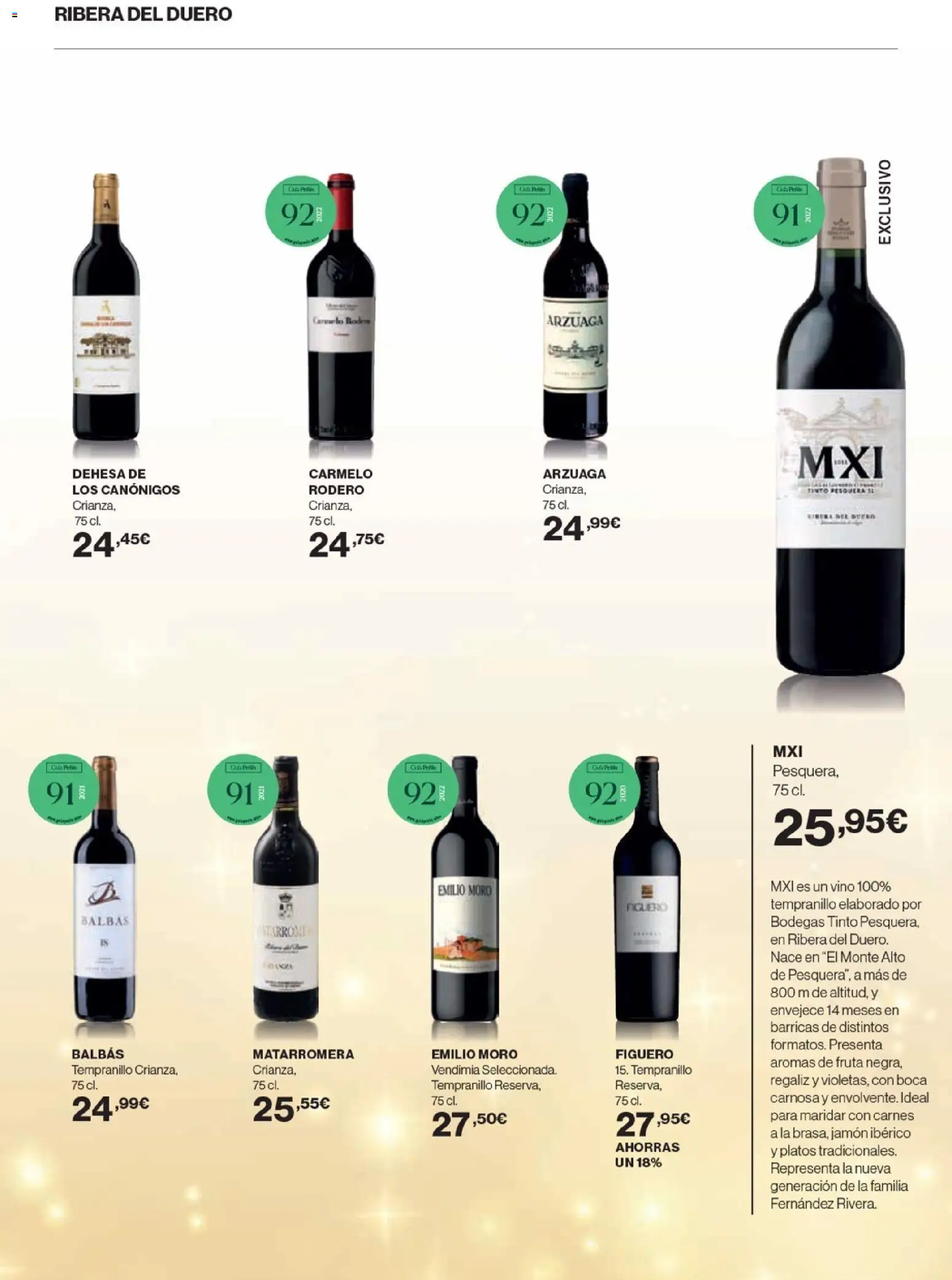 Hipercor - Bodega Navidad 25 │ válido desde el 20.11.2025 | Página: 17 | Productos: Jamón ibérico, Jamón, Vino