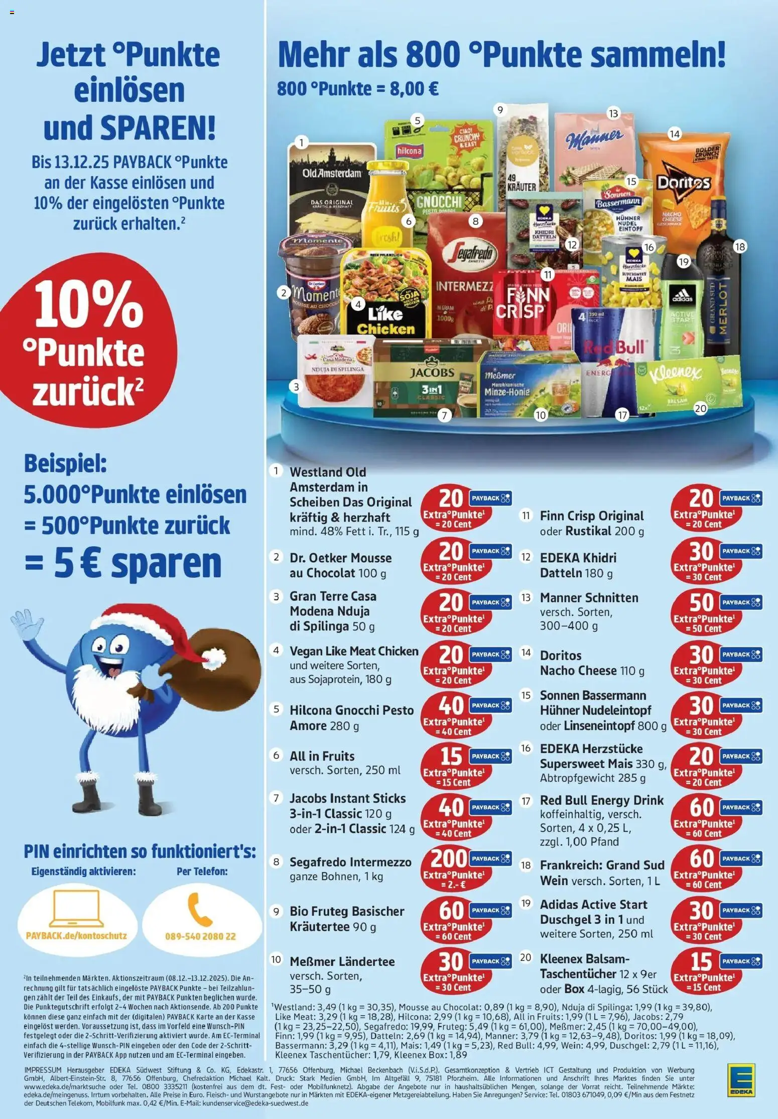 Edeka prospekt Großostheim	 – gültig ab 08.12.2025 | Seite: 23 | Produkte: Merlot, Duschgel, Grand sud, Telefon