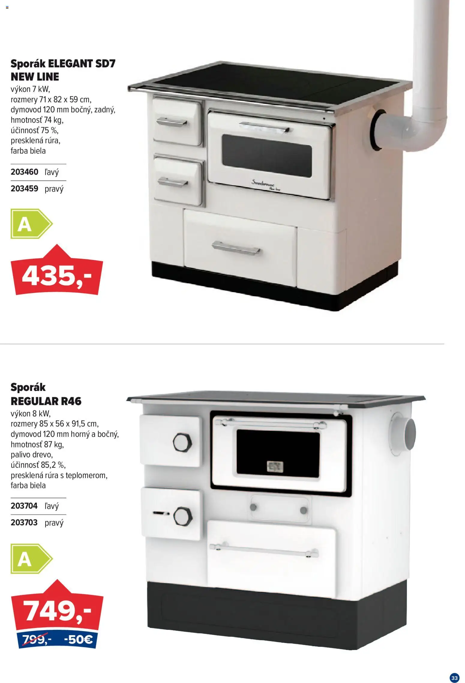 Nové Kinekus akcie – leták je platný od 27.12.2025 | Strana: 33 | Produkty: Rúra, Sporák