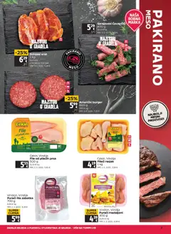 Tommy katalog | vrijedi od 18.09.2025 | Stranica: 7 | Proizvodi: Vindija, Svinjski vrat, Meso, Ćevapčići