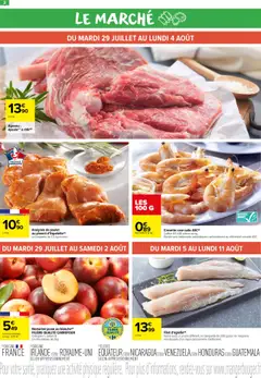 | Page: 2 | Produits: Nectarine, Crevette, Agneau, Piment