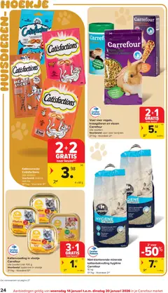Carrefour market folder week 3 - Voorbeeld van een folder van Carrefour market, geldig van 14.01.2026 | Pagina: 24 | Producten: Rundvlees, Kip, Snacks