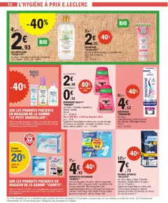 E.Leclerc - Prévisualisation de SHAMPOING "SO'BIO ETIC", Au choix: Shampooing Lait Amande Bio, Coco Bio ou Karité. 250 ml. valide à partir de 27.01.2026 | Page: 26