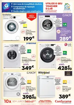 Pré-visualização Conforama folheto válido de 18.12.2025 | Página: 15 | Produtos: Máquina de lavar, Whirlpool