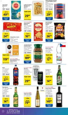 Náhled letáku Zlatý Bažant, 0,5 l, sklo, světlý ležák od 11.03.2026 | Strana: 8 | Produkty: Dobrá voda, Monster, Nescafé, Cola