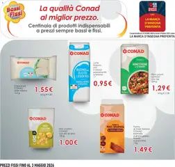 Anteprima del volantino MINESTRONE di 12 VERDURE, Primi pronti CONAD vari tipi 500 g valido a partire dal 07.01.2026 | Pagina: 14