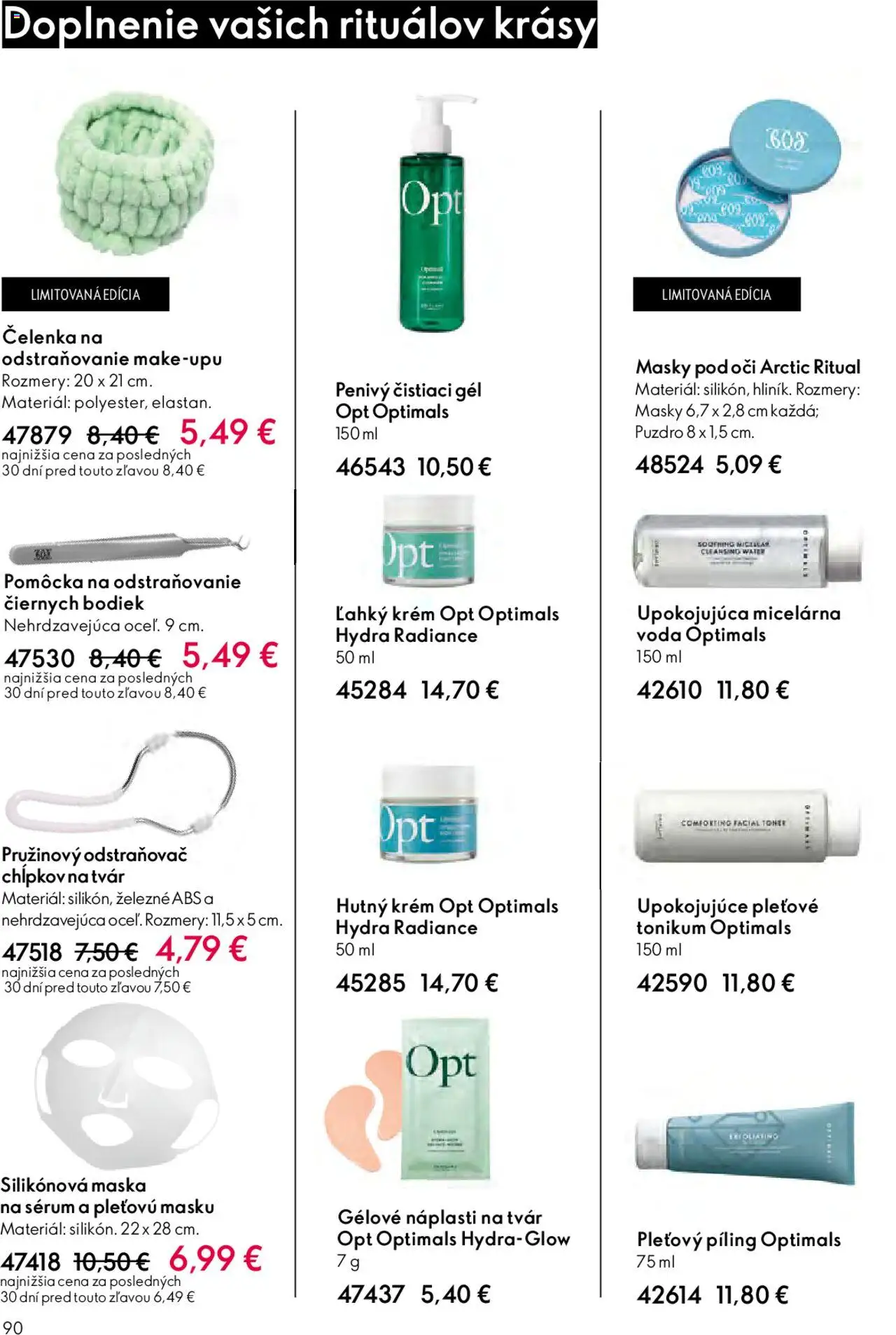 Nové Oriflame akcie – leták je platný od 22.10.2025 | Strana: 90 | Produkty: Krém, Voda, Puzdro, Toner