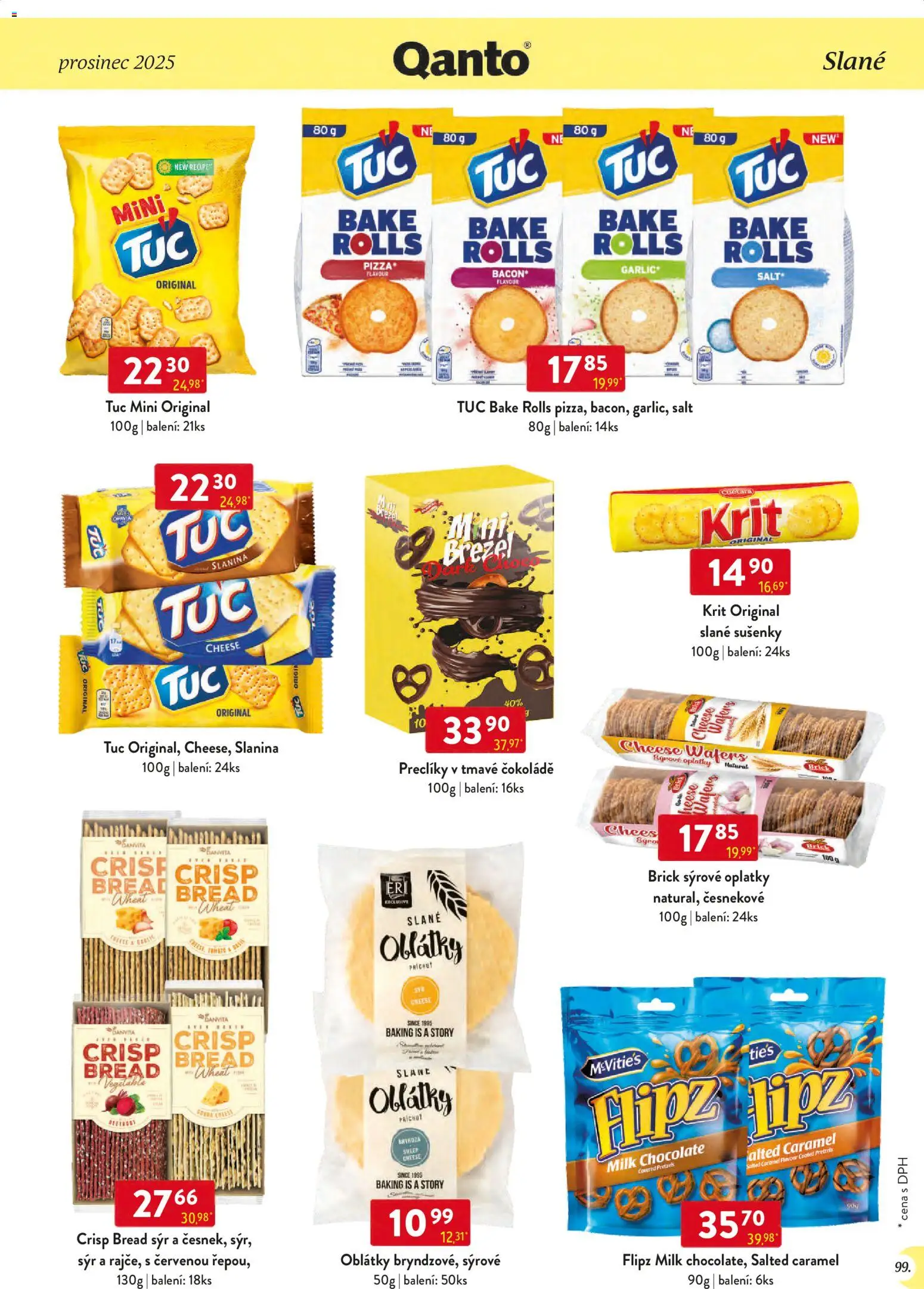 Astur & Qanto leták - Velkoobchod 12/2025 od 01.12.2025 | Strana: 99 | Produkty: Sýr, Pizza, Oplatky, Milk chocolate