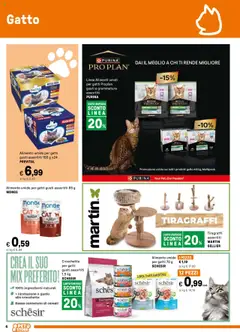 Anteprima del volantino Iper Pet Store catalogo valido a partire dal 06.10.2025 | Pagina: 6 | Prodotti: Salmone, Tiragraffi, Prosciutto, Agnello