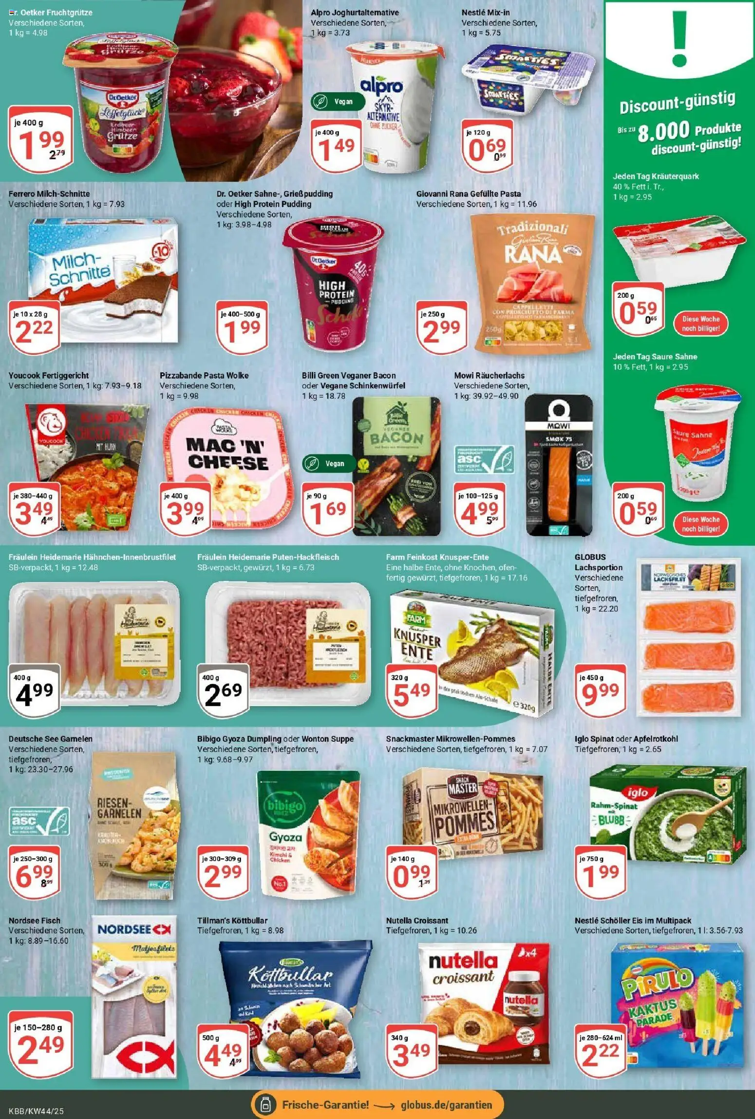 Globus prospekt Koblenz-Bubenheim	 – gültig ab 26.10.2025 | Seite: 12 | Produkte: Pudding, Skyr, Fisch, Eis