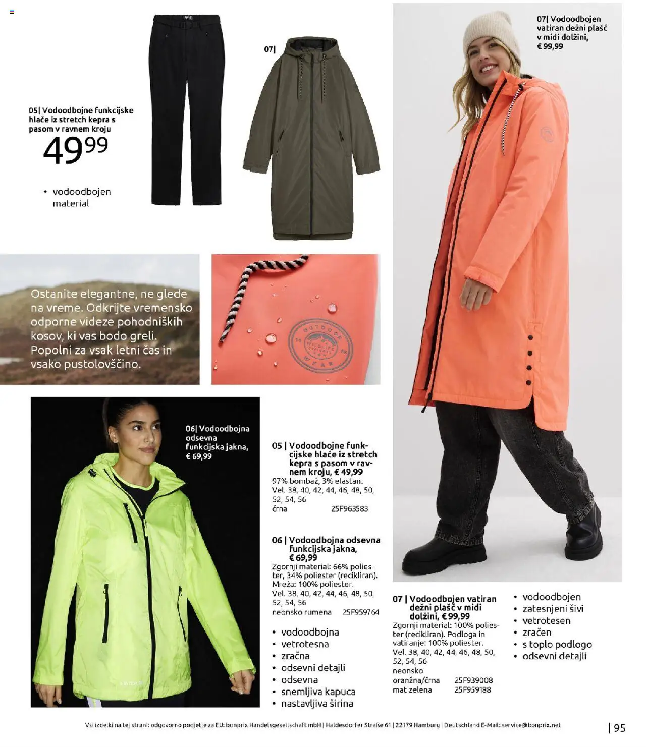 Bonprix katalog │ velja od 01.09.2025 | Stran: 95 | Izdelki: Podloga, Plasc, Hlace, Zelena