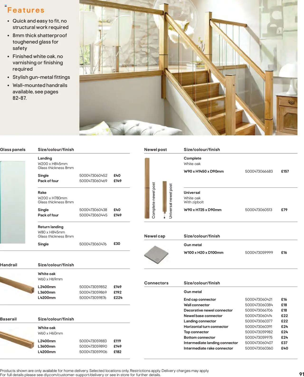 {H1} | Page: 91 | Products: Cap, Connector