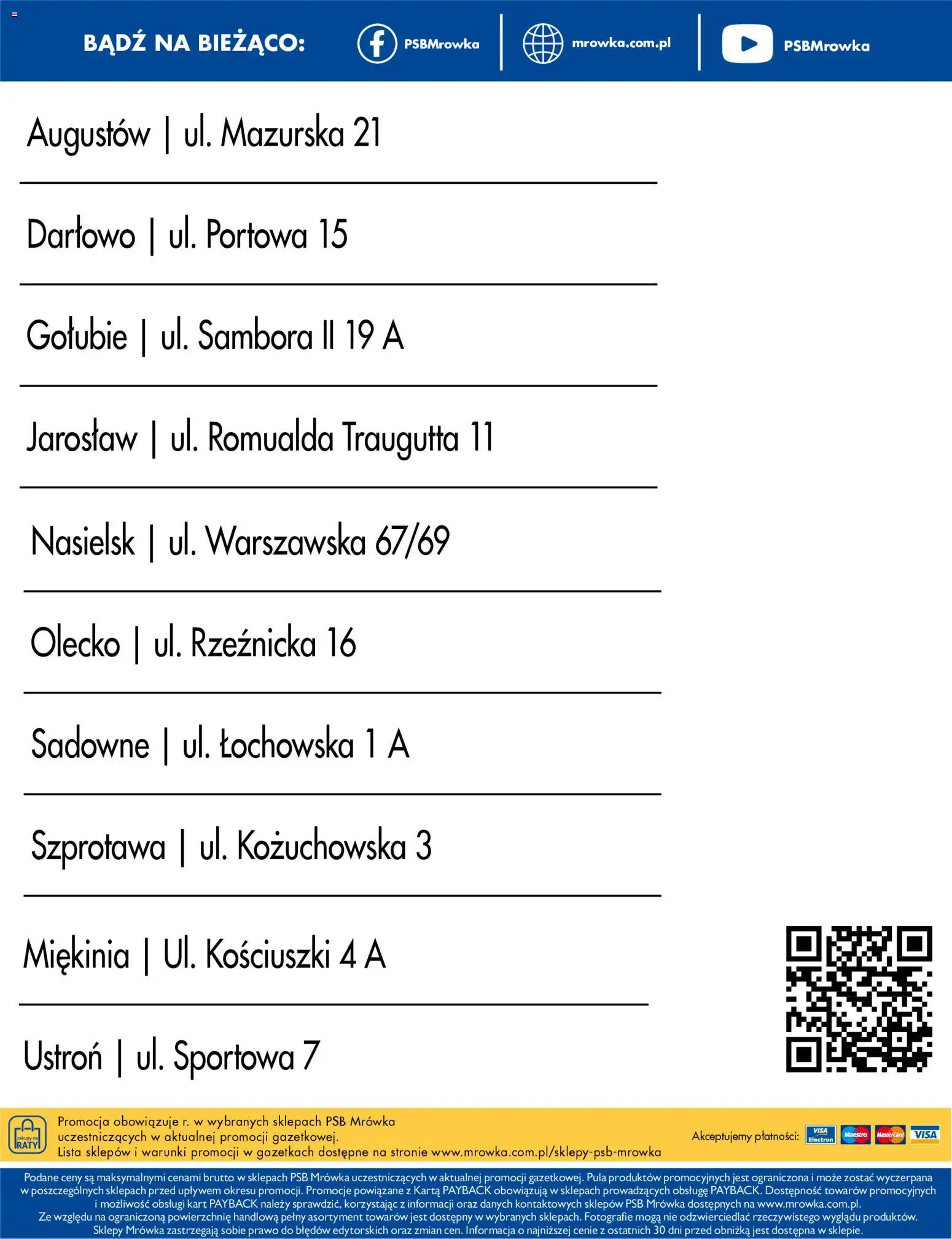 Mrówka gazetka od 23.04.2026 | Strona: 32 | Produkty: Karta