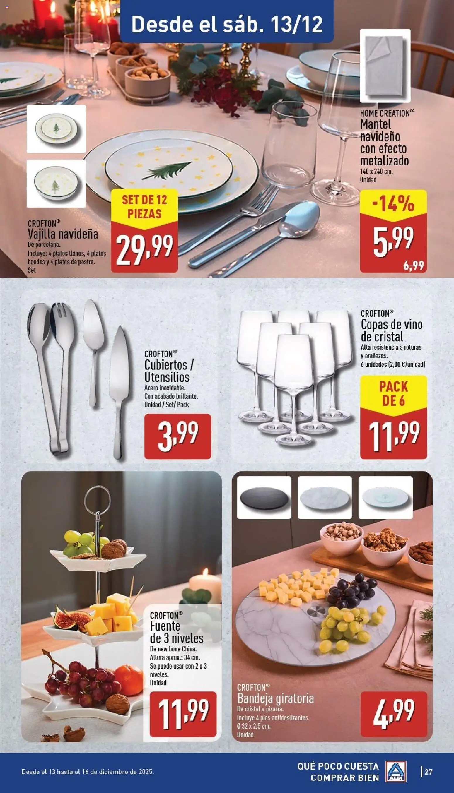 Aldi folleto Península │ válido desde el 08.12.2025 | Página: 27