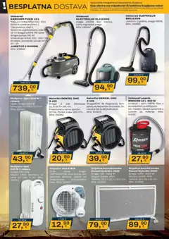 Vinkoprom - Katalog - Pregled kataloga iz trgovine Vinkoprom, vrijedi od 24.11.2025 | Stranica: 14 | Proizvodi: Usisavač, Radijator, Kärcher