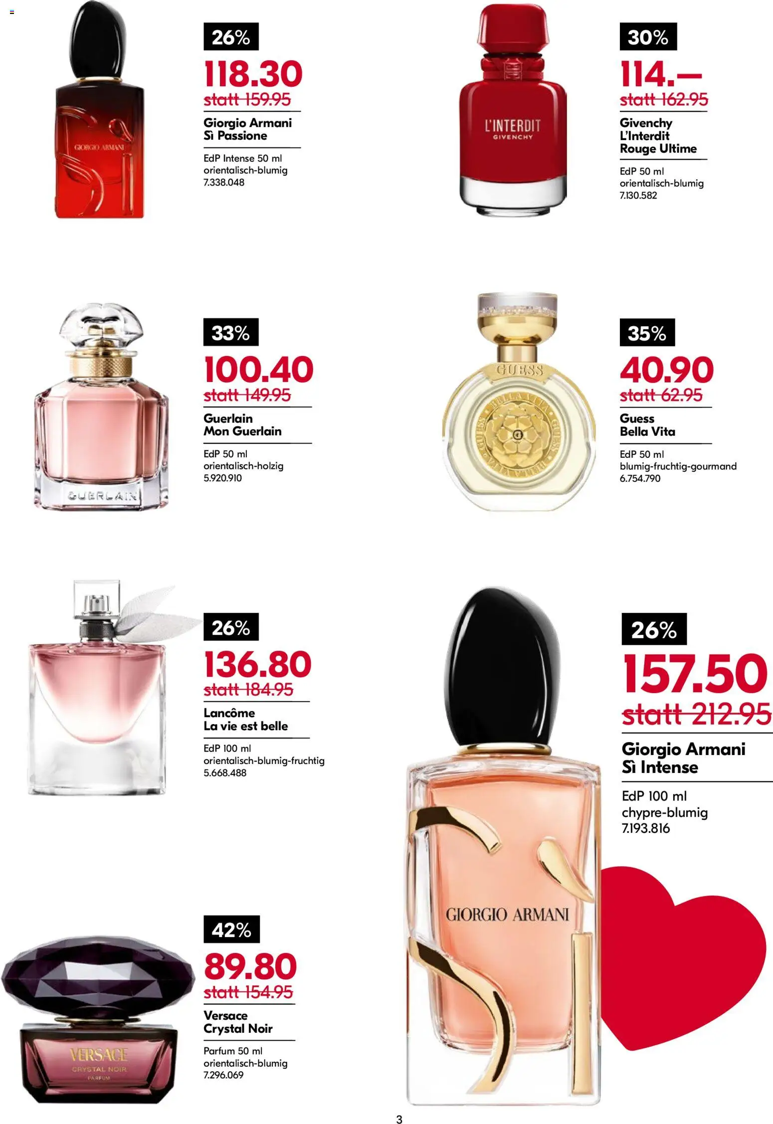 Import Parfumerie Aktionen – gültig ab 22.01.2026 | Seite: 3 | Produkte: Parfüm, Rouge