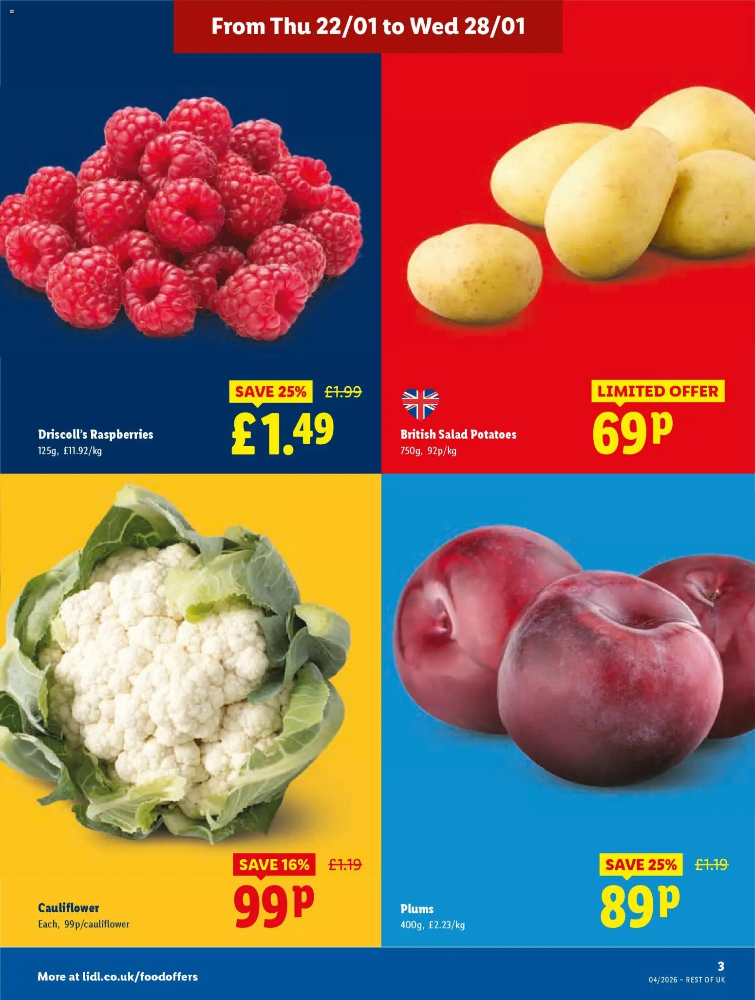 {H1} | Page: 3 | Products: Salad, Plums, Potatoes, Sertésköröm