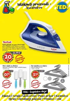 TEDi - TEDi katalog do 28.02.2026 - Pregled kataloga iz trgovine TEDi, vrijedi od 21.02.2026 | Stranica: 8 | Proizvodi: Vješalica
