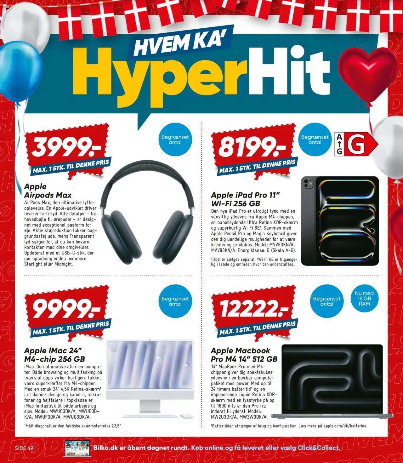 Bilka Tilbudsavis gyldig fra 15.08.2025 | Side: 8 | Produkter: Computer, Skærm, Airpods, Lyd